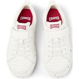 Sneakers - Runner Four - Effen - Leer - Velcro Sluiting