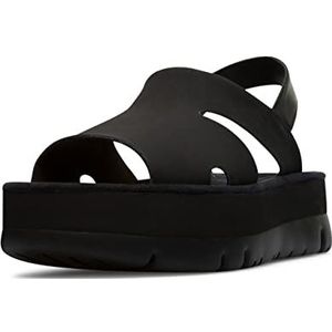 CAMPER Oruga Up-K200848 Damessandalen met sleehak, zwart, 35 EU