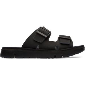 Camper Oruga Sandal-k200633, platte sandalen voor dames, Zwart, 35 EU