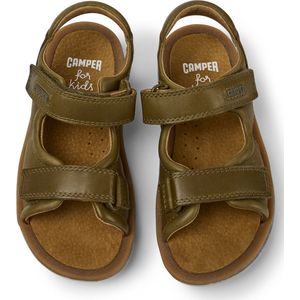 CAMPER Jongens K800333 Bicho Kids 2-Strap Sandal, medium groen, 27 EU