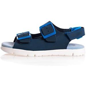 CAMPER Jongens K800429 Oruga Kids sandalen, 2 bandjes, blauw, 33 EU, Blauw