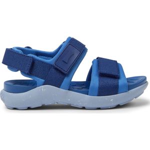 CAMPER Jongens K800482 Wous Kids 2-straps sandaal, blauw, 36 EU