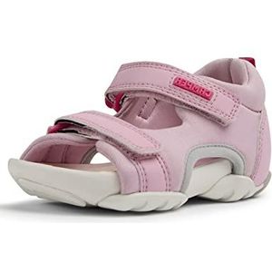 Camper OUS First Walkers K800368 Sandalen met 2 riempjes voor babymeisjes, Roze 008, 25 EU