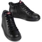 Sneakers - Runner 4 - Effen - Leer - Vetering met 7 Gaten