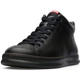 Sneakers - Runner 4 - Effen - Leer - Vetering met 7 Gaten