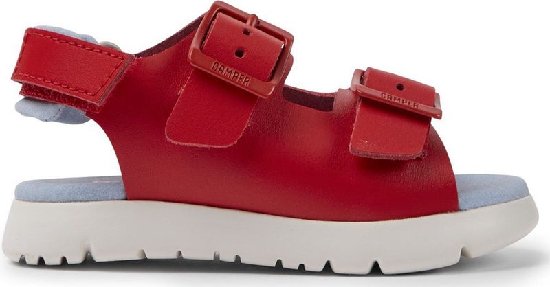 Camper - Oruga - Sandalen - Rood - Klittenbandsluiting - Verstelbare Gespen