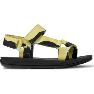 Match - Herensandaal - Zwart - Gerecycled PET - Klittenbandsluiting