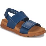 Camper - Brutus - Sandalen - Blauw - Kinderen - Leren met Klittenbandsluiting