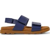 Camper - Brutus - Sandalen - Blauw - Kinderen - Leren met Klittenbandsluiting