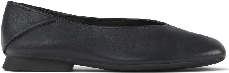 Camper - Casi Myra - Ballerina's - Zwart - Leer - OrthoLite® Recycled™ Zolen
