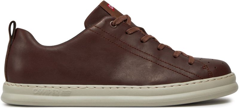 Runner - Hardloopschoenen - Bruin - Kalfsleer - Vetersluiting - Duurzaam