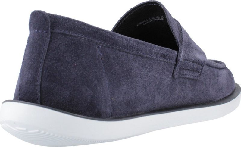 Camper - Wagon - Schoenen - Blauw - Nubuck - Leren Voering
