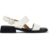 Sandaal - Dana - Effen - Leer - Platte Hak