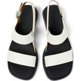 Sandaal - Dana - Effen - Leer - Platte Hak