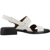 Sandaal - Dana - Effen - Leer - Platte Hak