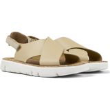 Camper - Oruga K200157 - Sandalen - Middenbeige - Bovenmateriaal: Rundleer