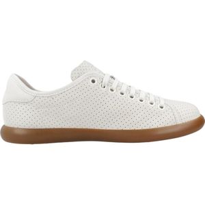 Sneakers - Natuurlijk Wit - 100% Rundleer - 100% Gevulkaniseerd Rubber