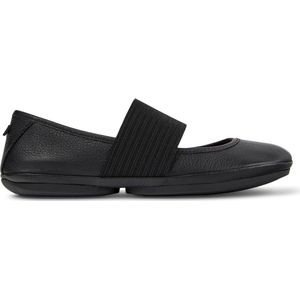 Camper - Right Nina - Ballerina's - Zwart - Kalfsleer/Textiel