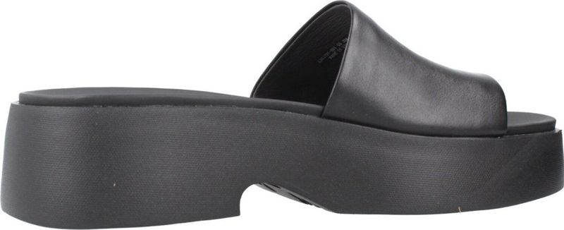 Camper - Tasha K201797 - Sandalen - Zwart - Materiaal: Leer