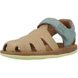 Bicho Twins - 80372-082 - Leren Sandalen - Veelkleurig - Plat - Klittenband