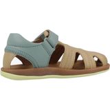 Bicho Twins - 80372-082 - Leren Sandalen - Veelkleurig - Plat - Klittenband