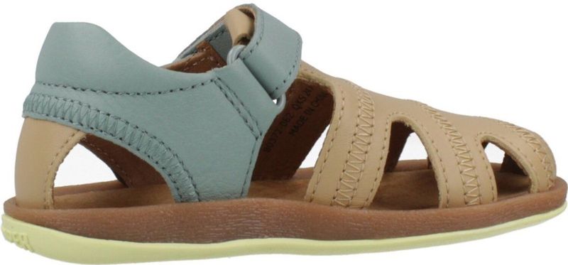 Bicho Twins - 80372-082 - Leren Sandalen - Veelkleurig - Plat - Klittenband