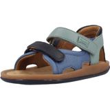 Camper - K800362-014 Sandalen - Blauw - Leer - Klittenband - Casual