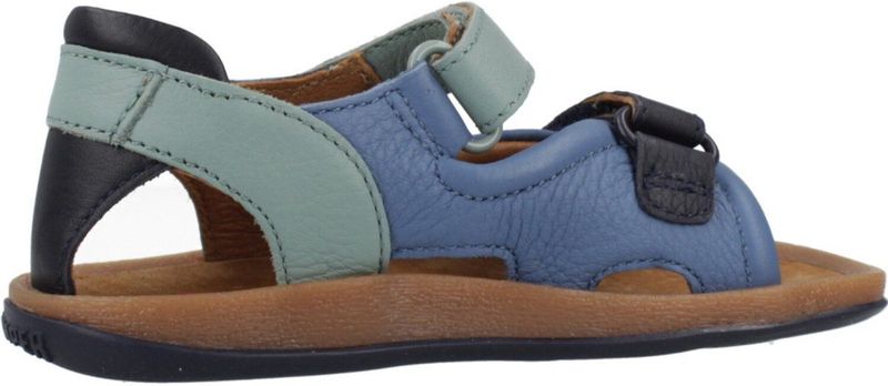 Camper - K800362-014 Sandalen - Blauw - Leer - Klittenband - Casual