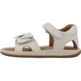 Camper - K800627-001 Sandalen - Wit - Leer - Plat - Klittenband