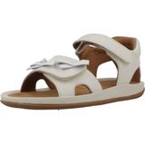 Camper - K800627-001 Sandalen - Wit - Leer - Plat - Klittenband