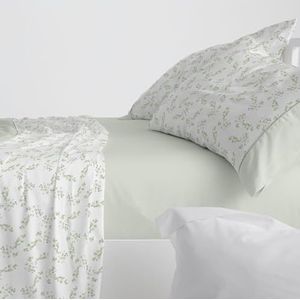 Burrito Blanco Beddengoed voor bed 90 cm (+ maten beschikbaar), 50% polyester, 50% katoen, 50% katoen, motief 040, mint (90 x 190/200 cm)