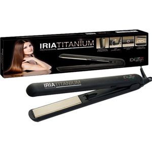 Hair Straightener Iria Titanium Id Italian