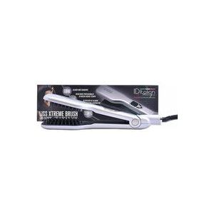 LISS - XTREME Dubbele Ontkrulborstel - Professionele Gladmakende Borstel - Zwart - 80W