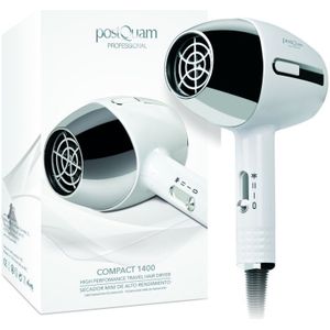 PostQuam - PQPAE1002 - Haardroger - Zilver, Wit - 1400 W