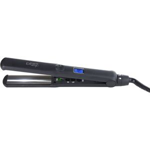 Platina - Waterproof ID-Stijltang - Zwart - Nano Ionische Technologie