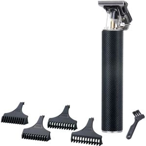 Italian Design - Precision Bullet Tondeuse - Zwart - Roestvrijstaal