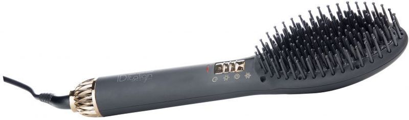 Italian Design Cyclone Air Tech - Gladstrijkende Borstel - Zwart - Ergonomisch Ontwerp