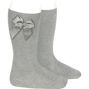 Cóndor Kniekous Met Strik - Grijs - 3-6 maand