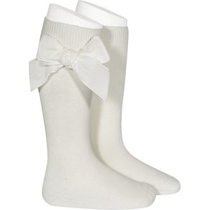 Condor Kniesokken m. Vlinderdas - Wit - Condor - 3-6 mnd - Sokken