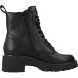 Camper - Milah Veterlaarschoenen - Zwart - Rundleer - Vetersluiting