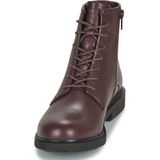 Enkellaarsjes - Zwart - Leren Bovenwerk - Chunky Zool