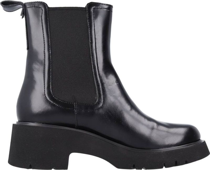 Camper - Milah Veterlaarschoenen - Zwart - Rundleer - Vetersluiting