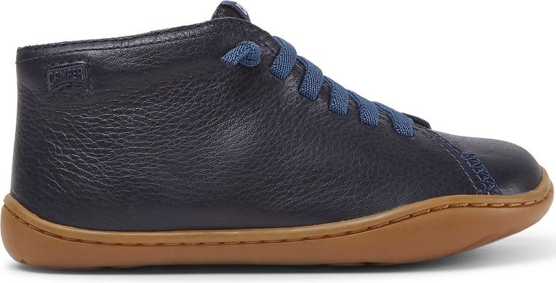 Sneakers - Effen - Leer - Ronde Neus - Snoersluiting