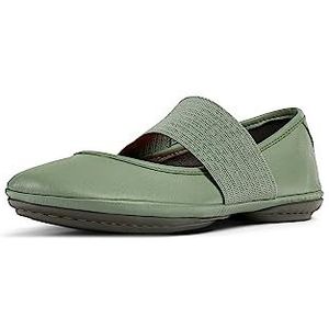 Camper Dames Right Nina Mary Jane Flat, groen (moss green), 38 EU