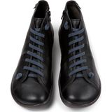 Camper - Peu Cami - Enkellaarsjes - Zwart - Chroomvrij Kalfsleer