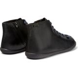 Camper - Peu Cami - Enkellaarsjes - Zwart - Chroomvrij Kalfsleer