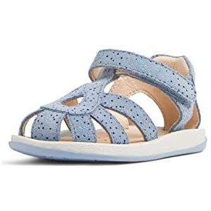 Camper Bicho K800363 Platte sandalen voor babymeisjes, Blauw 010, 24 EU