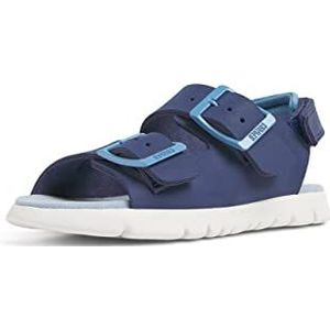 Camper Oruga Kids K800429 Sandalen met 2 riempjes, Blauw 011, 27 EU