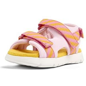 CAMPER Oruga First Walkers-k800527 baby meisje sandalen, kleurrijk, 21 EU, Meerkleurig