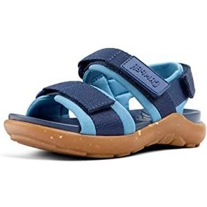 CAMPER Wous Kids K800482 Sandalen met 2 riempjes voor jongens, meerkleurig, 26 EU